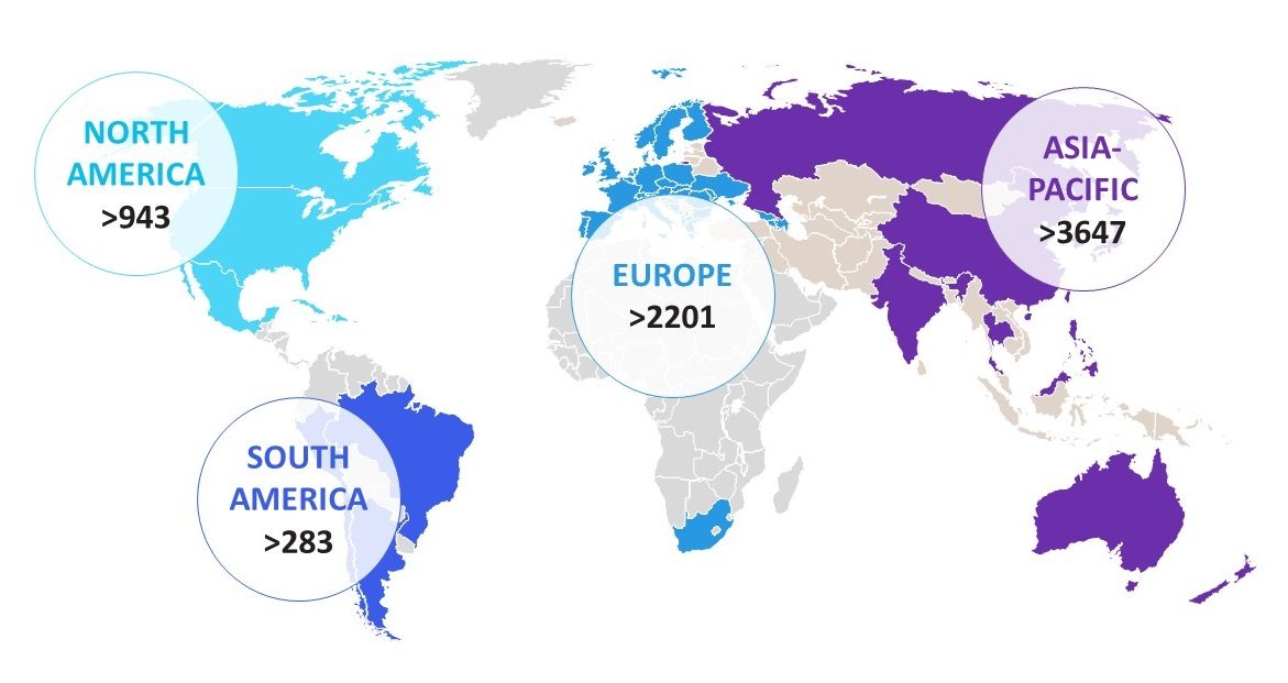 Functional Service Provider map